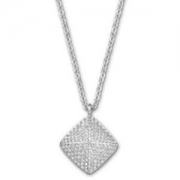 SWAROVSKI 施华洛世奇 5017069 银色金字塔形项链