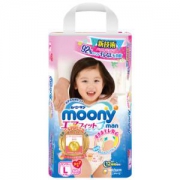 moony 尤妮佳 女宝宝拉拉裤 L44片 *5件