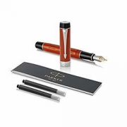 中亚Prime会员： Parker 派克 Duofold Centennial世纪经典系列  18K F尖 钢笔 1,771.5元+557.58元约合2329元含税包邮