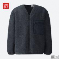 Uniqlo 优衣库 U系列 411594  男士摇粒绒开衫