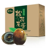 神丹 松花皮蛋 鸭皮蛋18枚 936g *5件