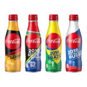 可口可乐 Coca-Cola 汽水 碳酸饮料 250ml*4瓶