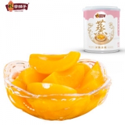 林家铺子 冰糖黄桃罐头4罐 出口优品