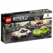 乐高（LEGO）   超级赛车速度冠军系列 75888 保时捷911 RSR&Turbo3.0