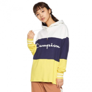 Champion CW-NS111 女士连帽拼接卫衣  259.01+29.01含税直邮