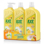 苏宁SUPER会员：AXE  斧头牌 柠檬护肤洗洁精1.18kg*3瓶 *3件 77.7元（需用券，合25.9元/件）