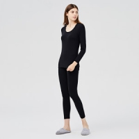 Maxwin  女咖啡碳+3℃保暖内衣套装