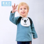 婴姿坊 男/女童可爱圆领加厚打底衫 39元包邮（89-50）