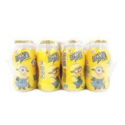 奇梦星 小黄人乳酸菌饮料 原味四排装 100ml*20瓶 *3件