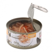 凑单品： Myfoodie 麦富迪 猫湿粮 浓汁型 金枪鱼蟹味 80g 9.9元（可399-300）