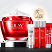 10点、2件：Olay 玉兰油 新生塑颜（金纯面霜50g+紧致活肤露18ml*2+精华露7ml+淡斑精华6ml）