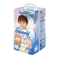 moony 尤妮佳 男婴拉拉裤 L44片 *4件