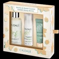 Caudalie欧缇丽新款皇后水圣诞礼盒（皇后水100ml+泡沫洁面50ml+排毒面膜15ml）