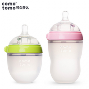 comotomo 可么多么 宽口径硅胶奶瓶 250ml+150ml  215元包邮