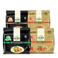 五谷道场 非油炸方便面 番茄牛腩/红烧牛肉/酸笋肥牛/海带排骨 混合20包