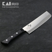 贝印（KAI）  AE-2904 关孙六萌黄系列 不锈钢厨刀