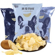 孤独圣诞必备：3袋x71g Single Dog 单身狗粮 薯片