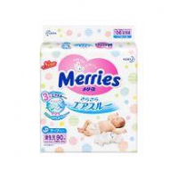 双12预售：Merries 妙而舒 婴儿纸尿裤 NB 90片*2件