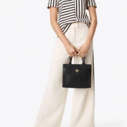 Tory Burch 托里·伯奇 KIRA 小号真皮手提包 2色 $261.75（需用码）