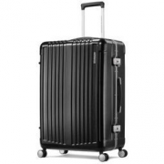 12日8点：AMERICAN TOURISTER 美旅 ALVA BB5 万向轮拉杆箱 25英寸 黑色 589元包邮