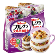 卡乐比 水果麦片 乳酸菌酸奶风味 600g*2袋