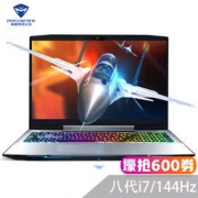 MACHENIKE 机械师 T90-T6C升级版 15.6英寸游戏笔记本电脑 （八代i7 1060 6G独显 8G 256G+1T) 7699元包邮（需用劵）
