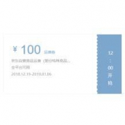 中午12点：京东商城 领券中心 100元自营运费券