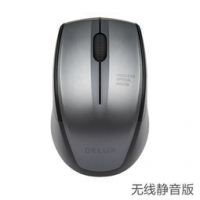 DeLUX 多彩 M136 无线光学鼠标 黑色  14.9元包邮（需用券）