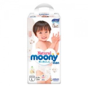 moony 尤妮佳 皇家系列 婴儿拉拉裤 L38片 *3件