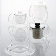 Kinto Unimug 玻璃马克杯 带茶滤 510ml