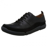 Clarks 其乐 Trifri Slip 男士真皮系带三瓣底休闲鞋*3件 1176元包邮（需用码，合392元/件）