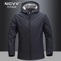 NICVV 春季新款男士夹克冲锋衣 防风防雨