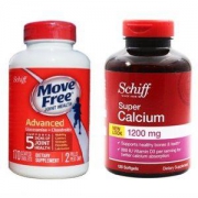 Schiff Move Free氨糖软骨素 红盒 170粒+液体钙软胶囊 120粒