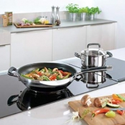 Tefal 特福  Gourmet系列 不锈钢红点炒锅 30cm