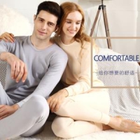 Hodo 红豆 N591 男/女士秋衣秋裤保暖套装