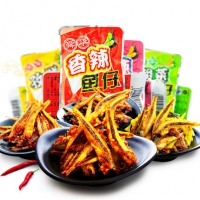 舜华 东江鱼毛毛鱼香辣小鱼仔 235g 多口味