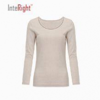 京东自有品牌 INTERIGHT 女士内衣圆领打底衫 三色可选