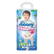 moony 尤妮佳 男婴用拉拉裤 XL38片  58.87元，可低至49.4元/件