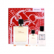 HERMES 爱马仕 大地男士 2018圣诞套装（ 淡香水100ML+淡香水12.5ML+香氛须后乳40ML）