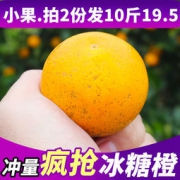 蜜从山来 麻阳冰糖橙 5斤 *2件  19.5元包邮（双重优惠）