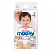 moony 尤妮佳 Natural Moony 婴儿纸尿裤 M48片 *3件