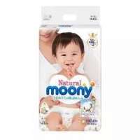 moony 尤妮佳 Natural Moony 婴儿纸尿裤 M48片 *3件