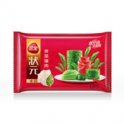 移动端：三全 状元水饺 荠菜猪肉口味 42只 702g 9.9元包邮