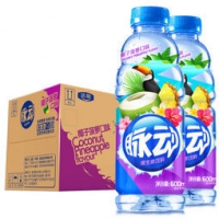 京东PLUS会员：Mizone 脉动 椰子菠萝口味 维生素饮料 600ml *15瓶 整箱装 48元
