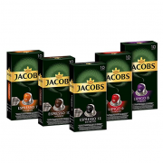 Jacobs 雅各布斯 铝制咖啡胶囊10颗*5盒 五种口味