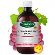 改善肌肤：Thompson's 汤普森 超级葡萄籽精华口服液 500ML