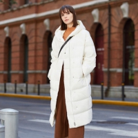 优衣库制造商，MAXWIN 马威 18174217132 女士中长款羽绒服