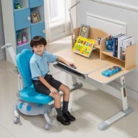 生活诚品 MC312+AU864 儿童学习书桌椅套装 1785元包邮（需用码）