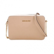 12日0点、双12预告：MICHAEL KORS Jet Set系列 女士单肩斜跨包 粉色 大号 *3件 1212元包税包邮（合404元/件）