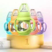 Millymally 婴儿宽口径玻璃奶瓶 150/240ml